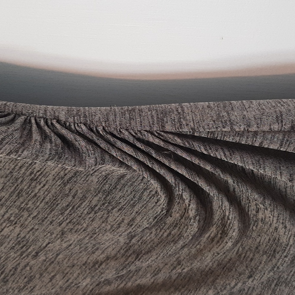 Loft Side Ruched Dress Small - Picture 2 of 6